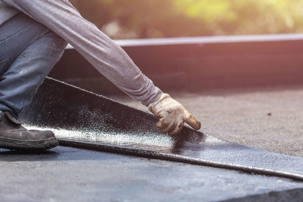 Professional Emergency Waterproofing technician working in Clarksville, OH